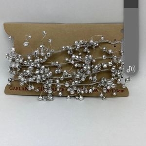 Jingle Bell silver bell garlands- 6 feet (3)